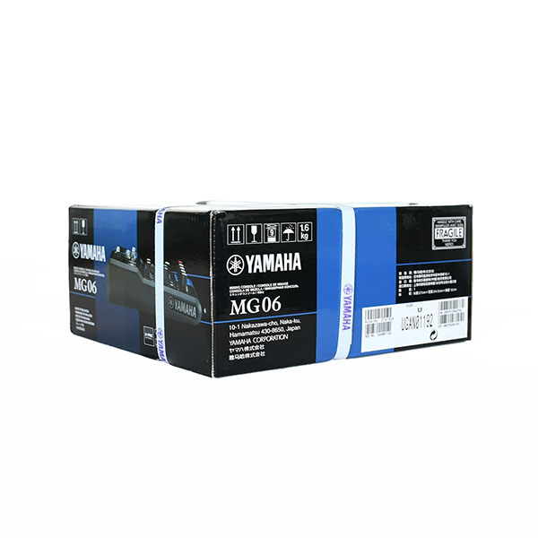 Mezcladora Análoga De 6 Canales Mg-06 Yamaha