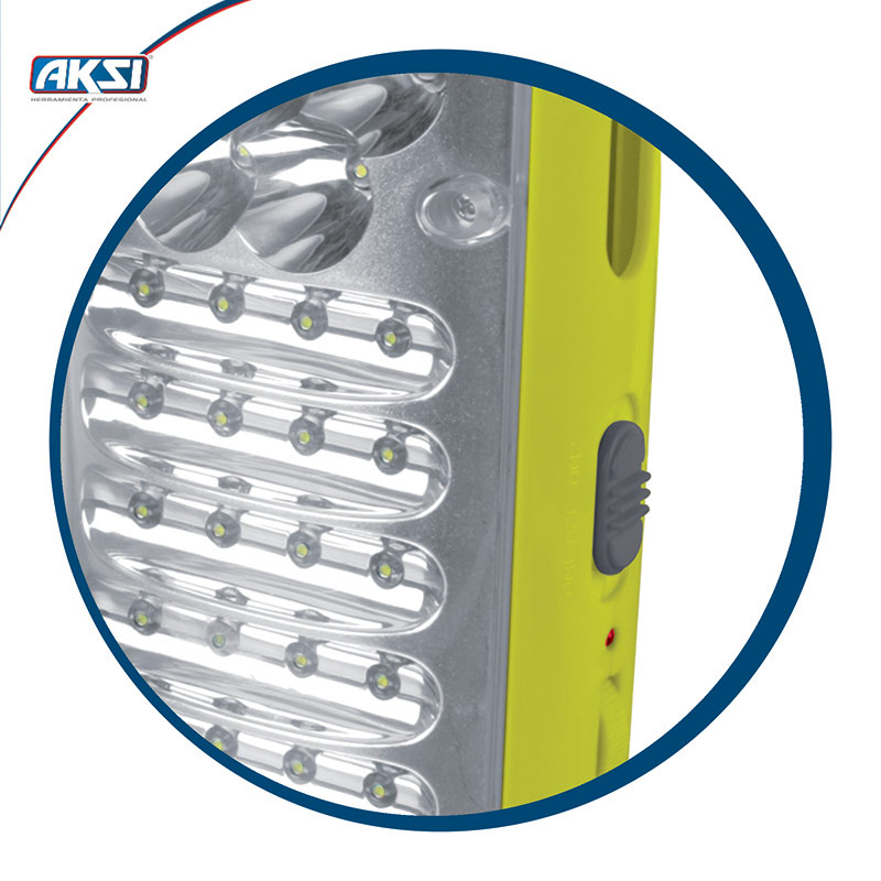 Luminario De Emergencia Aksi Recargable-40 LEDs
