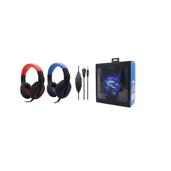 AUDIFONOS DIADEMA GAMER KOMC G309