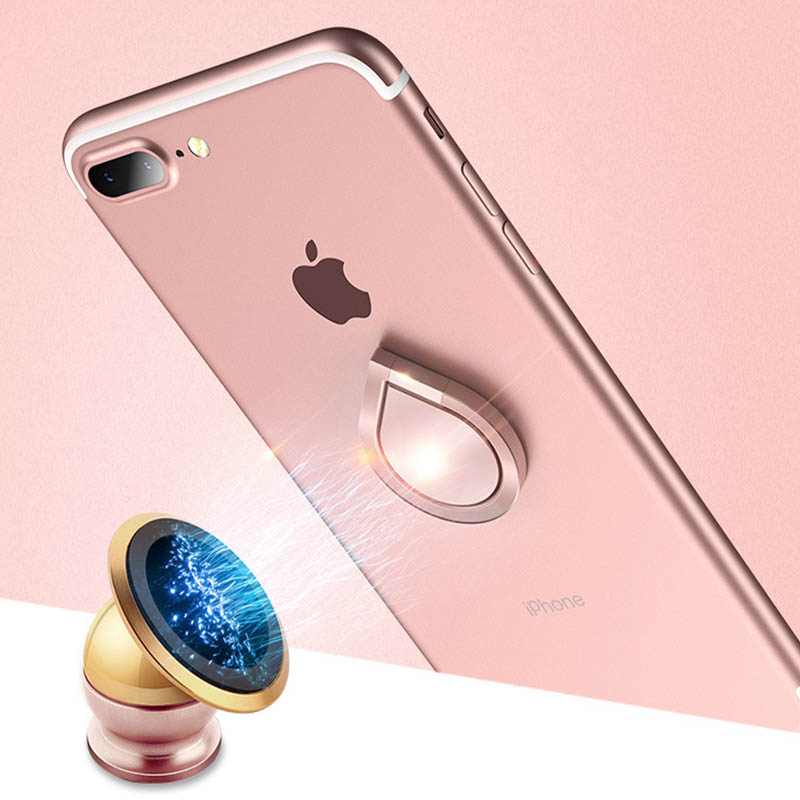 Anillo Metálico Gota para Celular Tablet