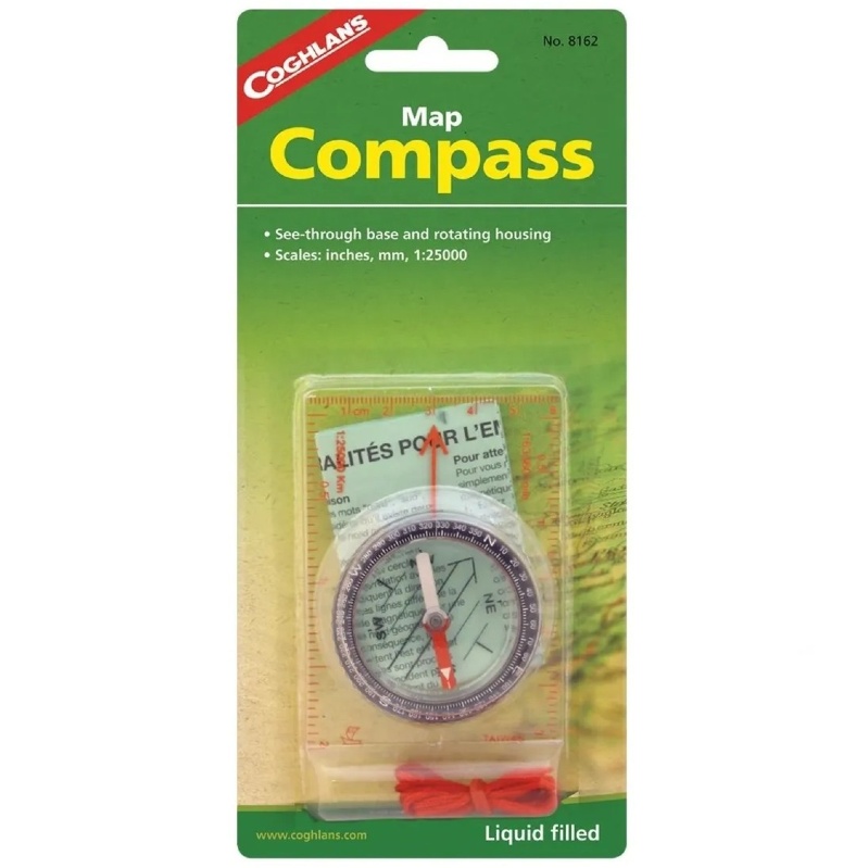 Brujula Para Leer Mapas Acampar Excursion Coghlans 8162