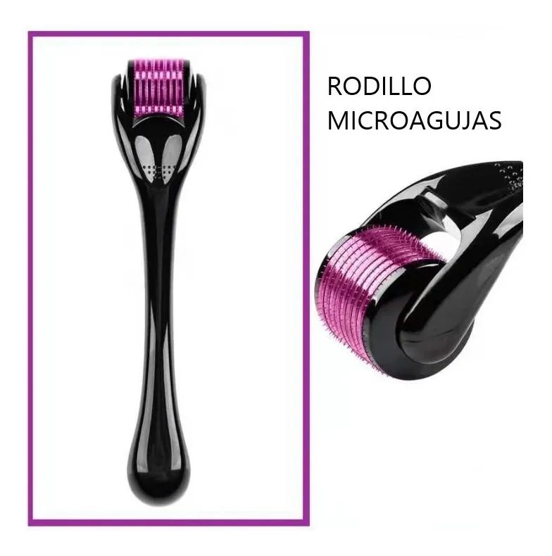 Derma Roller System Rejuvenece Reduce Arrugas 3 Piezas