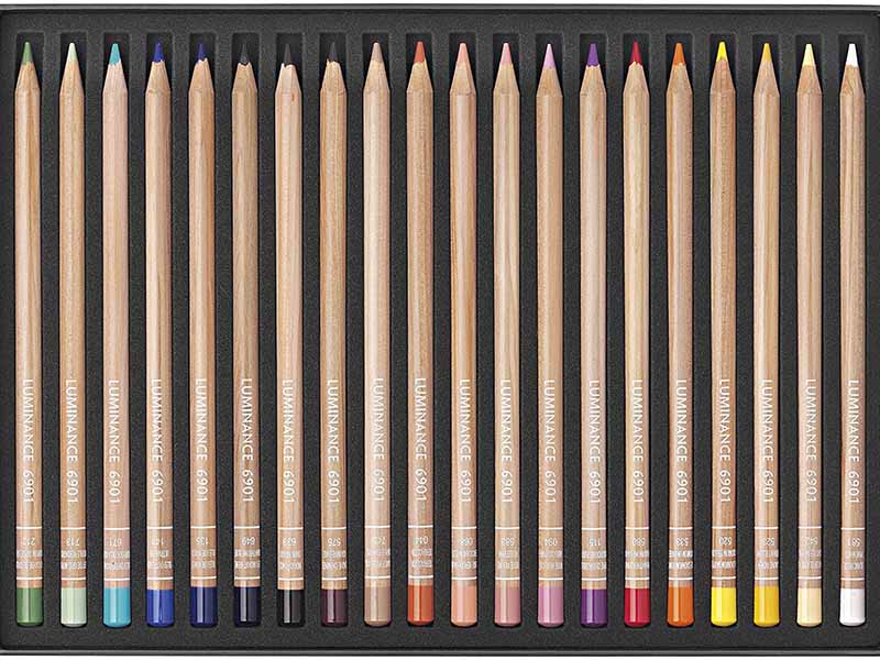 Caran d'Ache Luminance 6901 - Juego de 20 unidades.