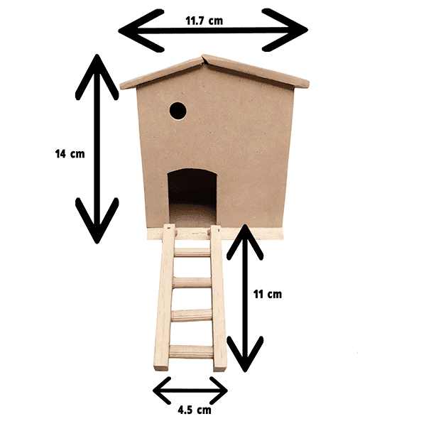 Casa para hámster y roedores