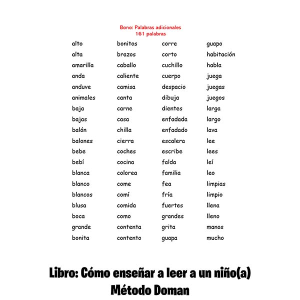 Libros: Método Doman Y Abecedario Para Niños De Preescolar