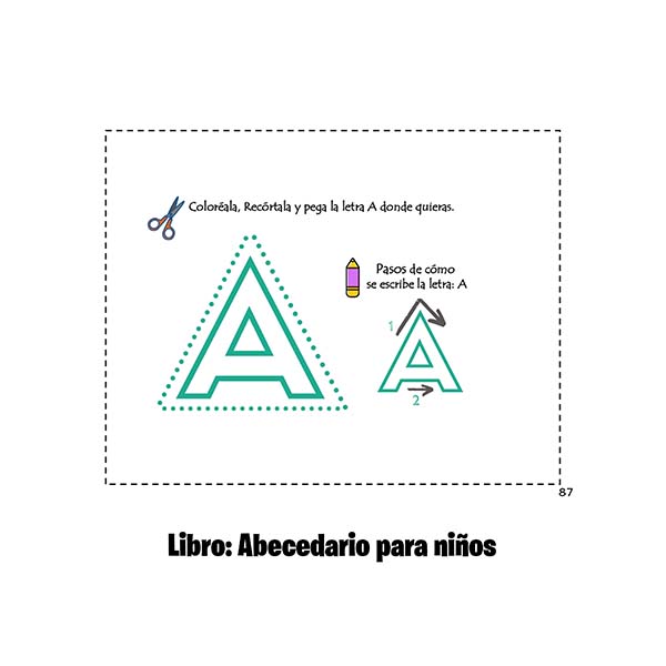 Libros: Método Doman Y Abecedario Para Niños De Preescolar