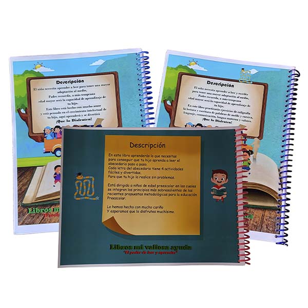 Libros: Aprendamos A Leer Y Escribir Vol 1 - 2 Y Abecedario Para Niños