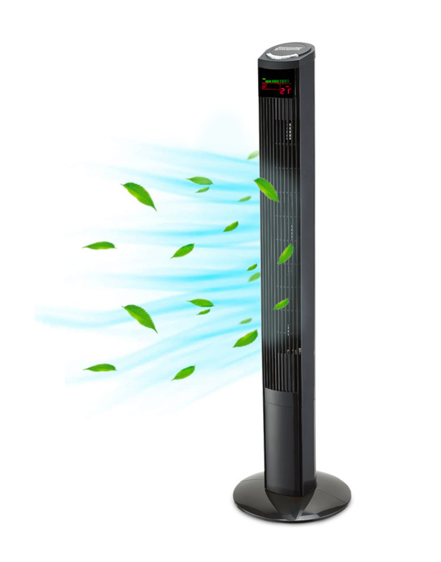 Ventilador de Torre 46" / Beckon / BV-1 / Control Remoto / Led / Osc