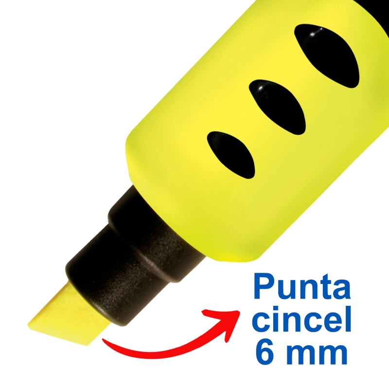 Marcatextos Visión Plus, Resaltador Pastel de textos, Marcador Fluorescente