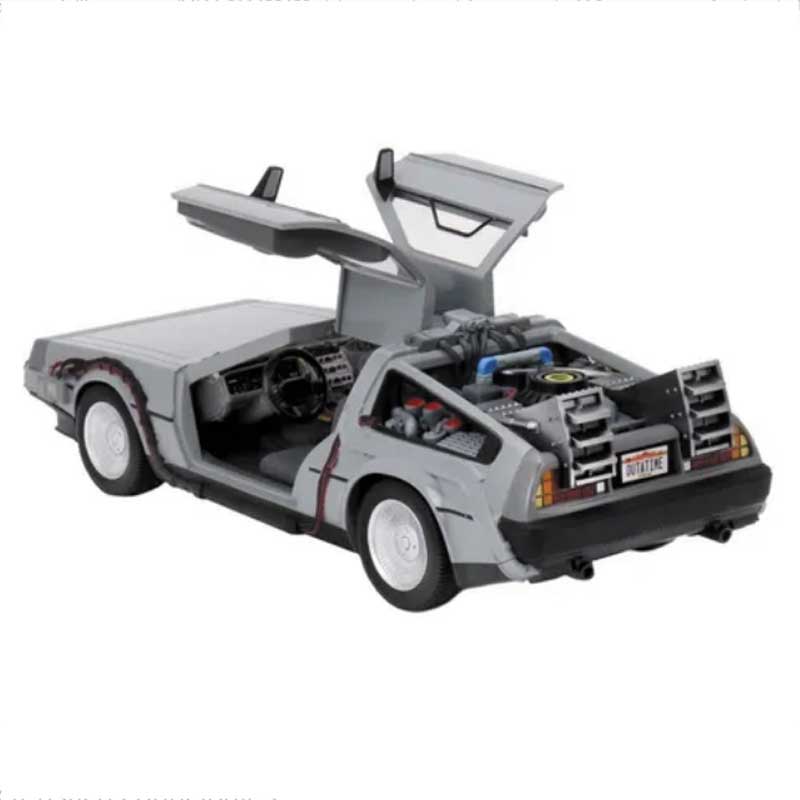 Delorean Volver Al Futuro Escala 1:16 Neca Puerta Funcional
