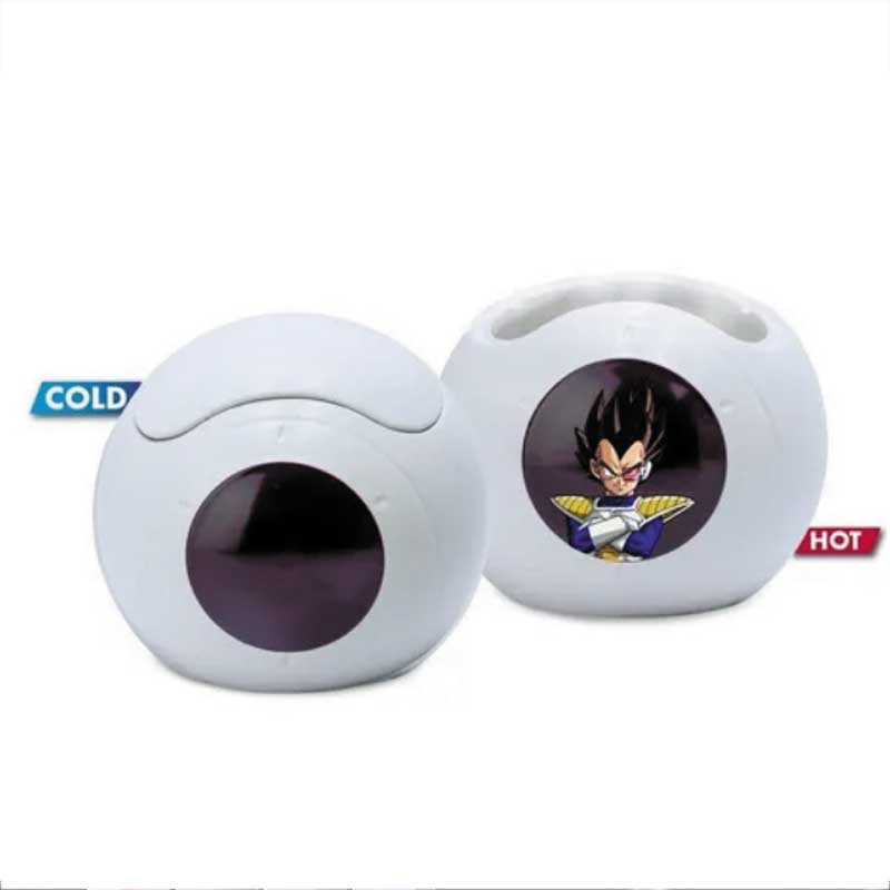 Taza Mágica 3d Capsula De Vegeta 500 Ml Dragonball Z 