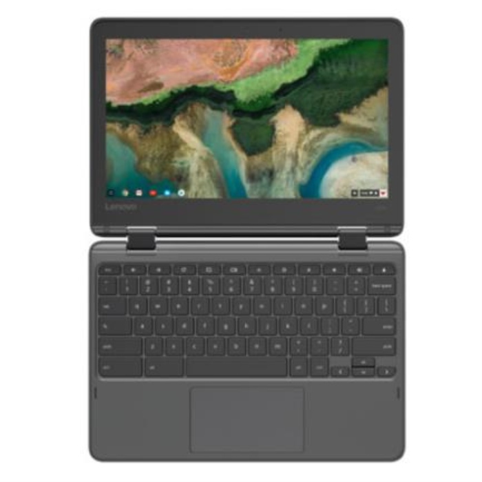 Laptop Lenovo 300e Chromebook 2G 11.6" Intel Celeron N4000 Disco duro 32 GB Ram 4 GB Chrome Os Inglés