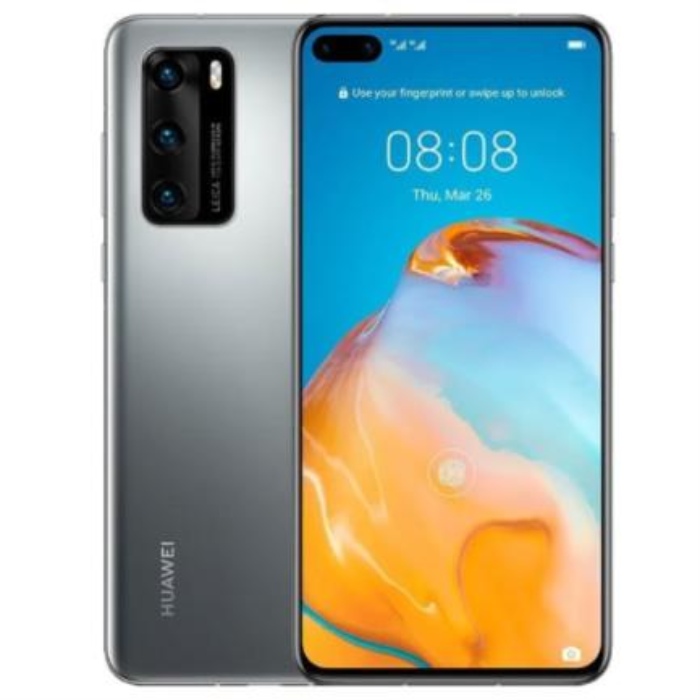 Smartphone Huawei P40 6.1" FHD+ 128GB/8GB Cámara 56MP+16MP+8MP/32MP Kirin 990 EMUI 10.1 Color Plata