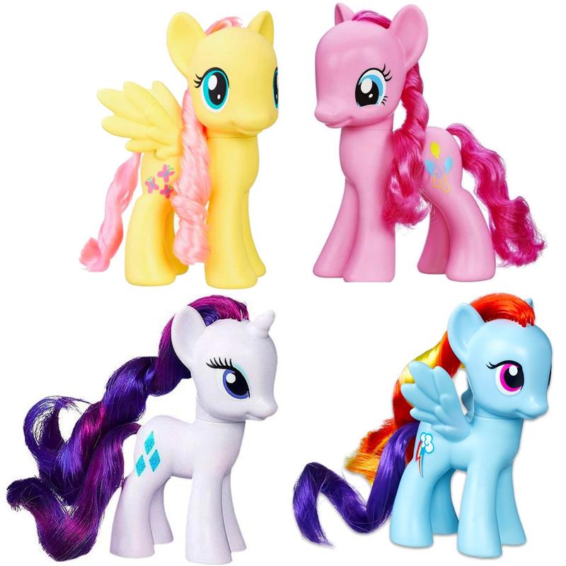My Little Pony Pack 4 Figuras 8 Cm Hasbro Rarity