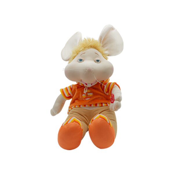 Topogigio Musical Mueve Boca Gigio Original Parlante Naranja