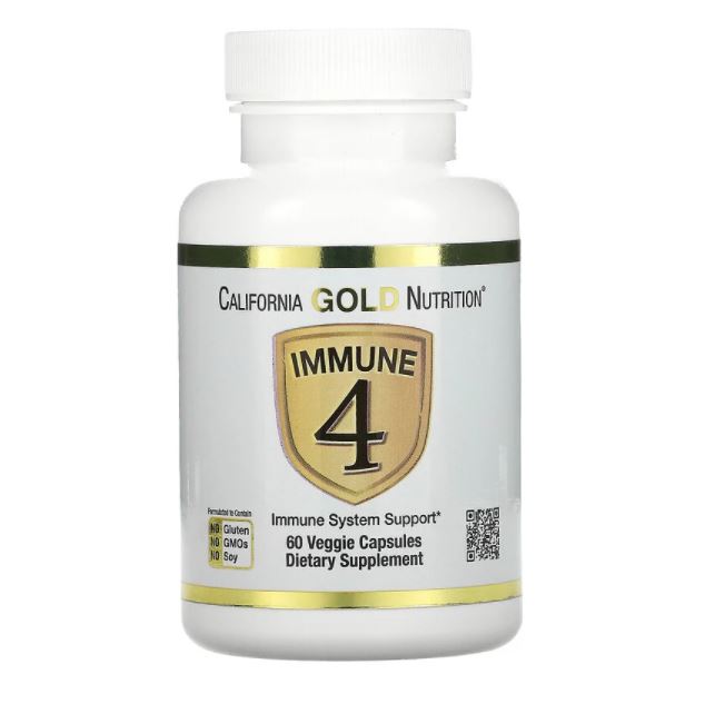 Immune 4, 60 Capsulas. Apoyo al Sistema Inmunológico
