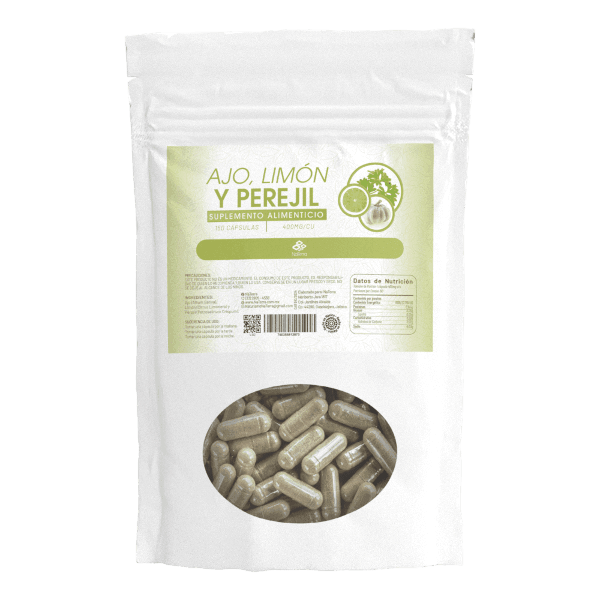 Ajo, Limón y Perejil NaTerra 150 capsulas