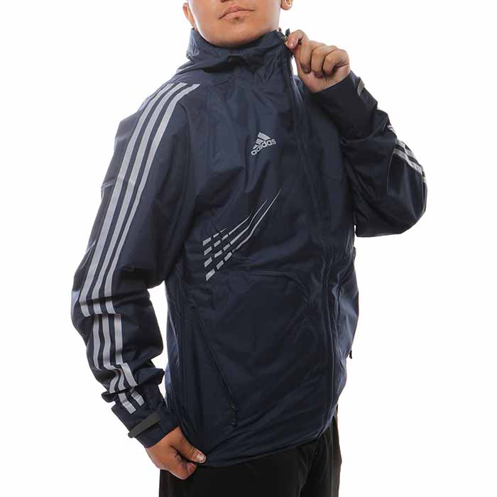Chamarra Adidas Hombre Azul Marino Rompevientos  87117