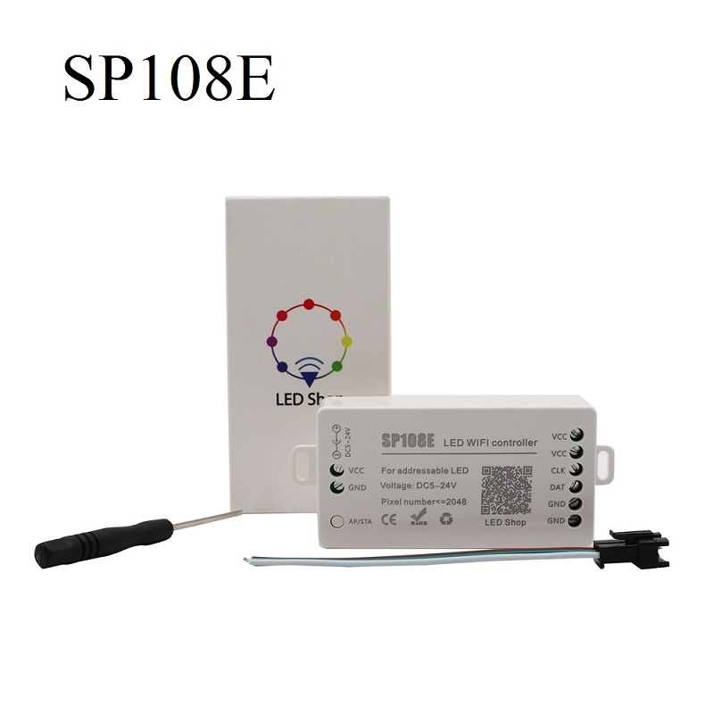 Controlador Ws2812 - Wifi Led Controller Sp108e Led Shop
