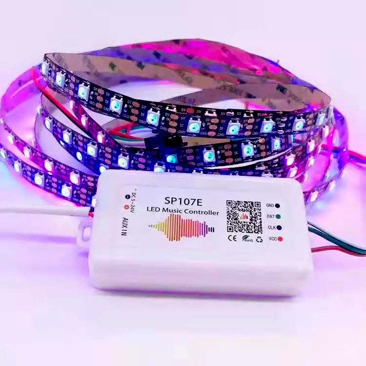 Controlador Sp107e Bluetooth - Led Music Controller Ws2812b