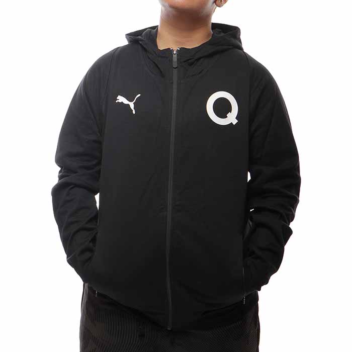 Chamarra Puma Hombre Fútbol Querétaro Gallos Blancos Negro 75390802