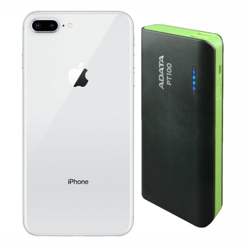 iPhone 8 Plus Reacondicionado Desbloqueado 256gb + Power Bank 10,000mah