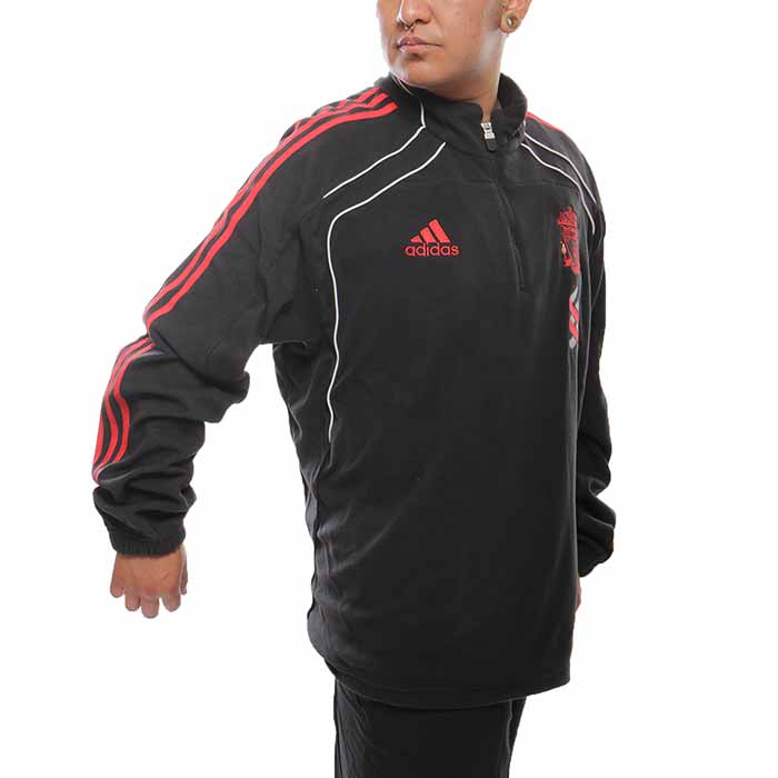 Chamarra Adidas Hombre Liverpool Fútbol Negro P95550