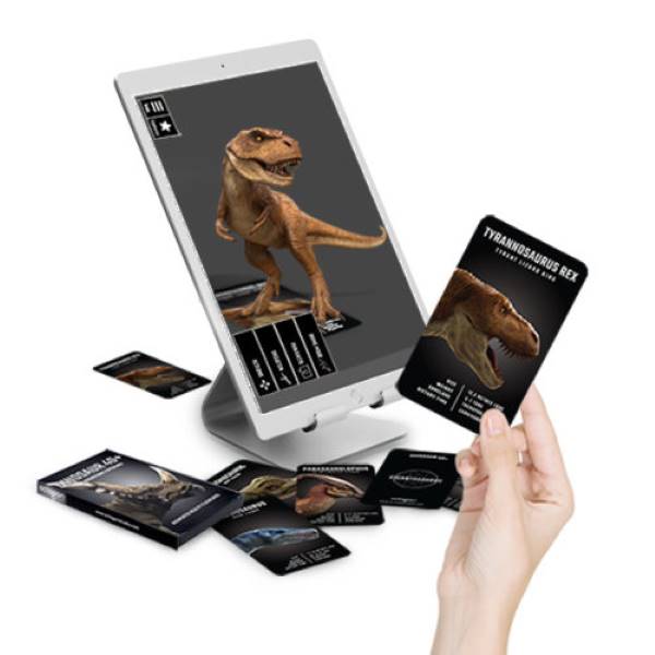 TARJETAS REALIDAD AUMENTADA  DINOSAUR 4D