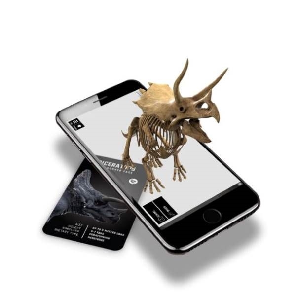 TARJETAS REALIDAD AUMENTADA  DINOSAUR 4D