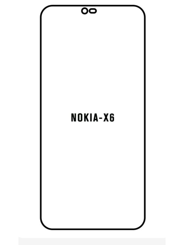 Jeco 99F Protector de Pantalla de Hidrogel Premium Para NOKIA X6