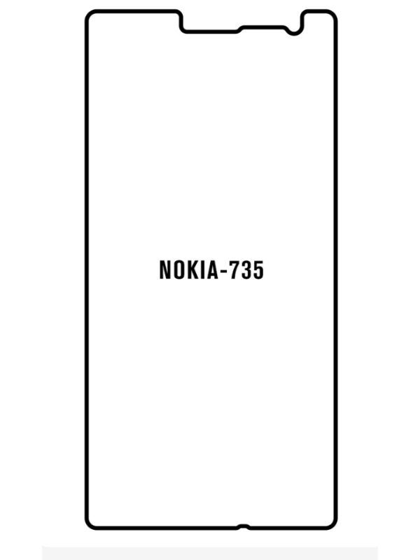 Jeco 99F Protector de Pantalla de Hidrogel Premium Para NOKIA LUMIA 735