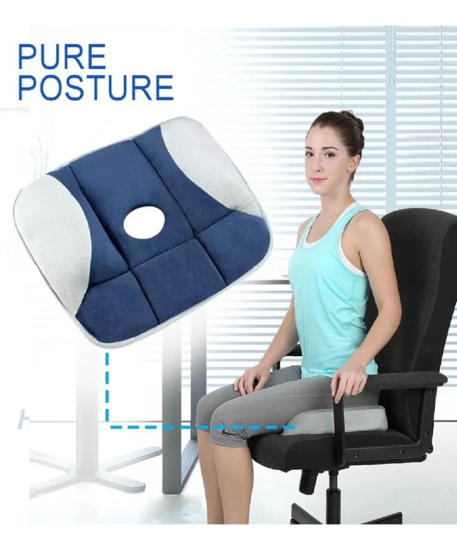 Cojín Asiento Ortopédico Soporte Corrector Postura Confort