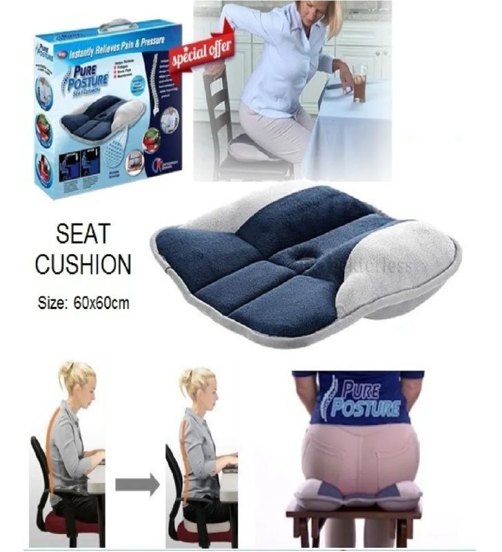 Cojín Asiento Ortopédico Soporte Corrector Postura Confort