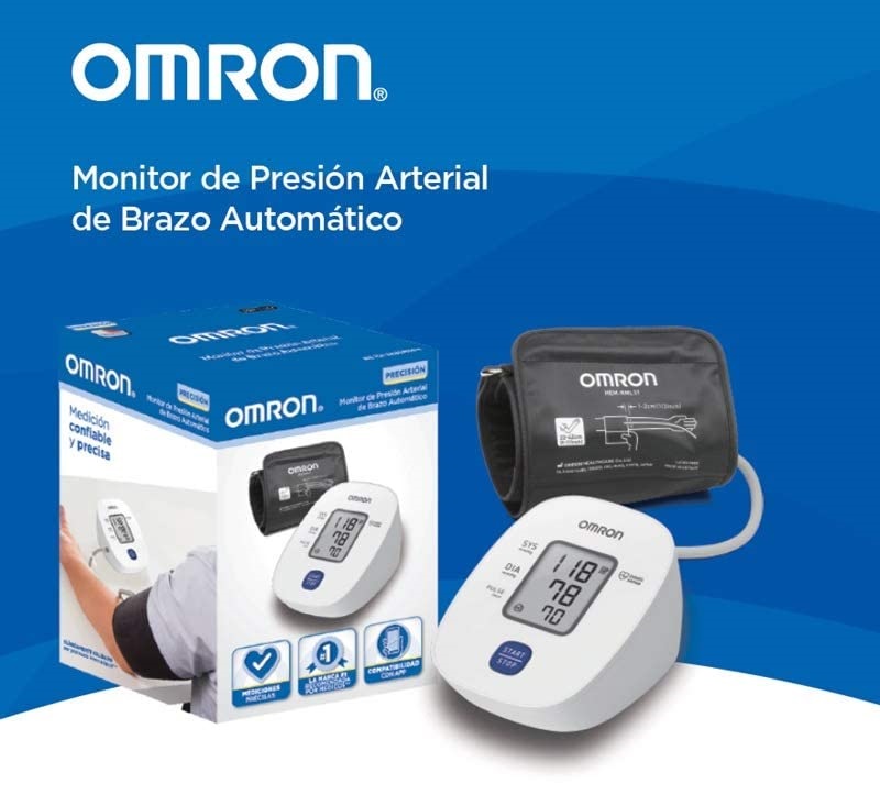 Baumanometro Brazo Omron Monitor De Presión Arterial Hem-7121J