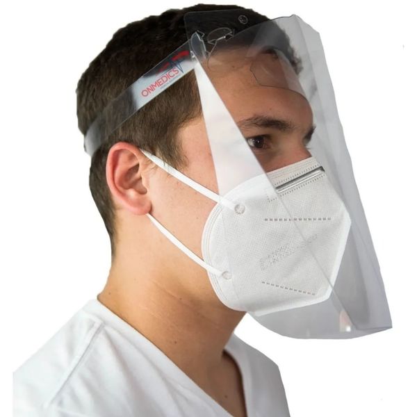 Careta Protector Facial Pet Mascarilla Calibre.20 100 Piezas