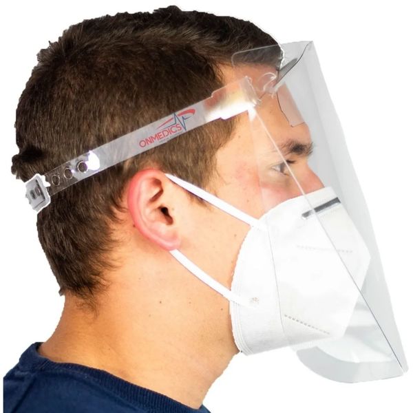 Careta Protector Facial Pet Mascarilla Calibre.20 100 Piezas