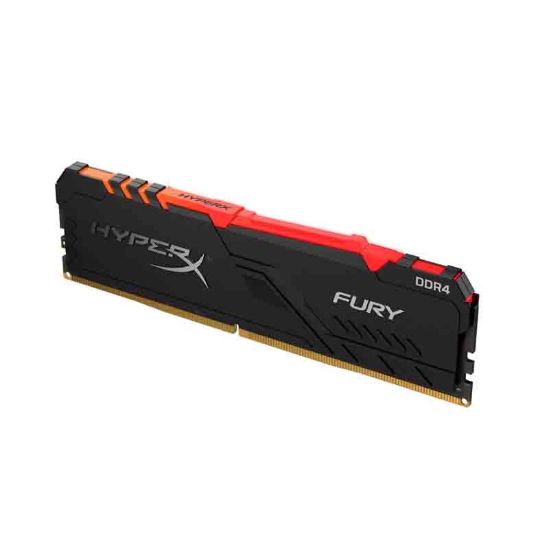 Memoria Ram Kingston Hyperx Fury DDR4 32GB Negro Rgb HX432C16FB3A/32 