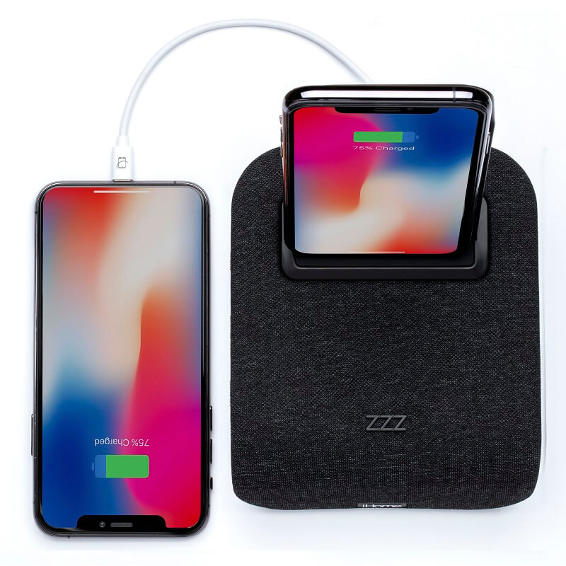 Despertador bocina bluetooth carga inalámbrica iHome IBTW20BX