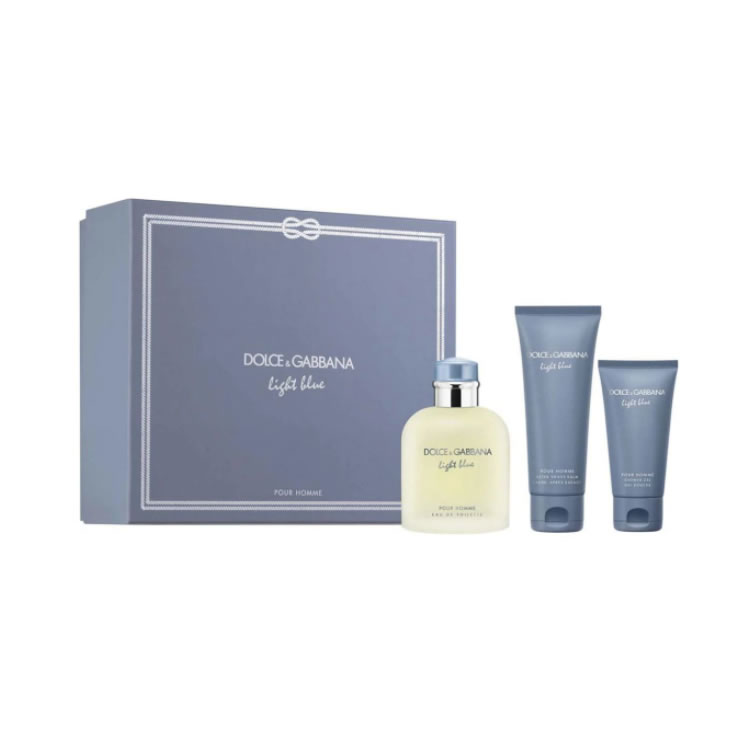 Dolce and Gabbana Light Blue Kit 3 pzas.