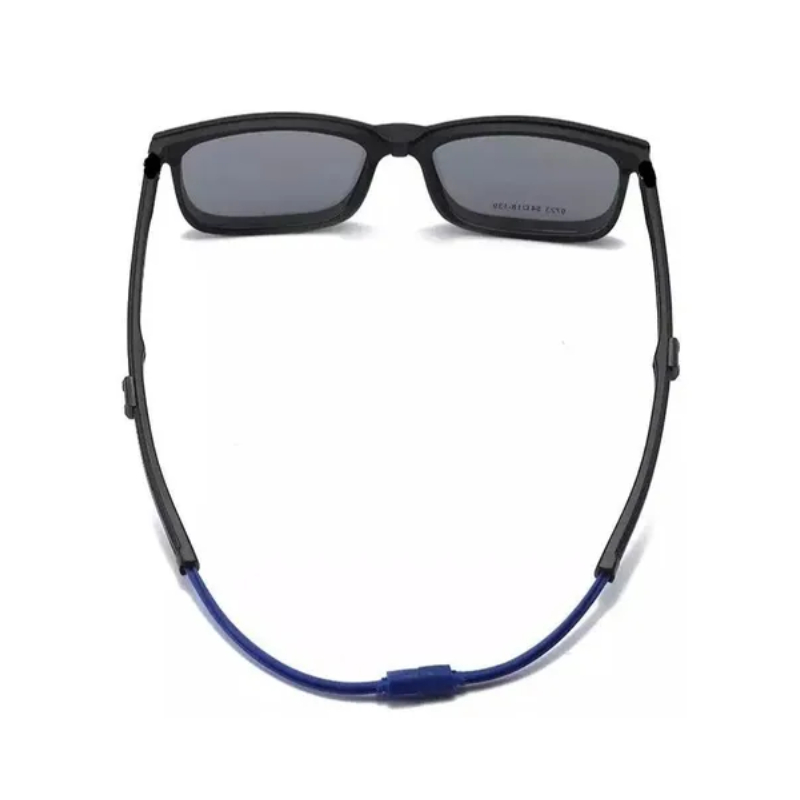 Lentes Con Clip Deportivo Para Graduar, Gafas Clip on Magnéticos Intercambiables 6 en 1, Marca Urban Boutique Modelo 2507