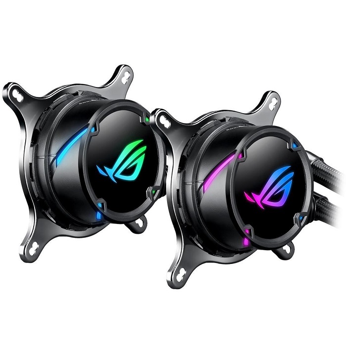 Disipador Ventilador Asus ROG STRIX LC 240 RGB Enfriamiento Liquido
