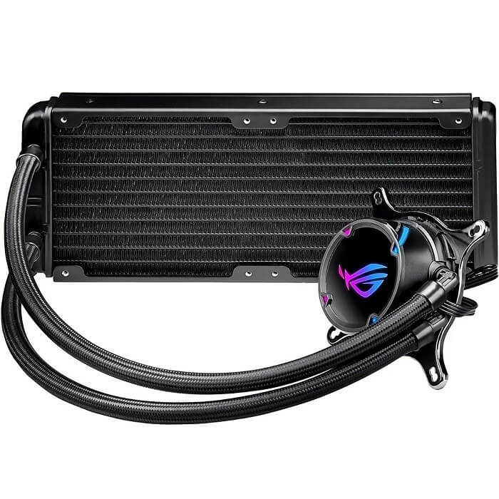 Disipador Ventilador Asus ROG STRIX LC 240 RGB Enfriamiento Liquido