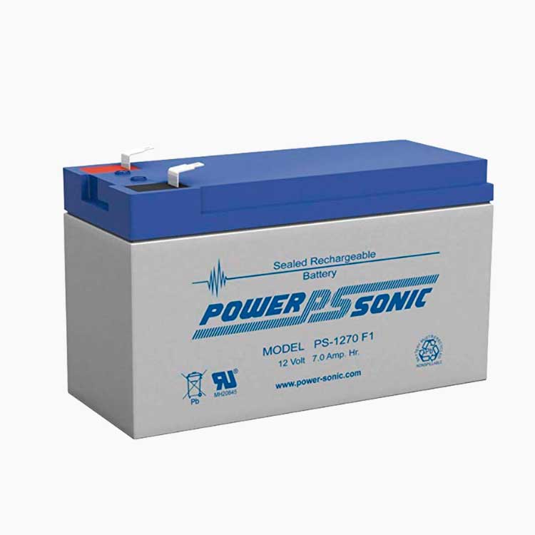 Batería De Respaldo Ul De 12v 7ah Mod: Ps-1270f1