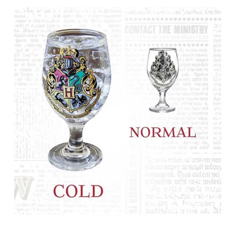 Copa Mágica Harry Potter Hogwarts Cambia Color 330 Ml
