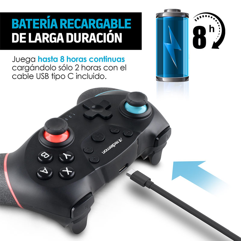 Control para Nintendo Switch Inalámbrico Bluetooth Redlemon