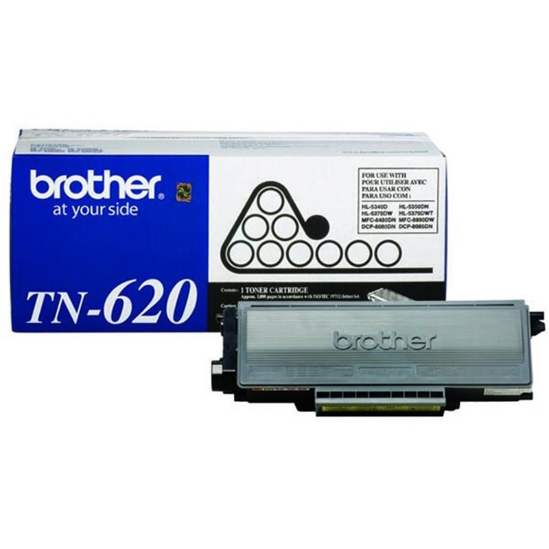 Tóner BROTHER TN620, Negro Laser 