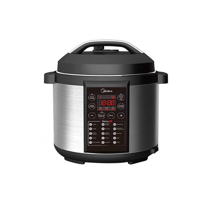 Olla de presión eléctrica 6 L Inoxidable MIDEA 