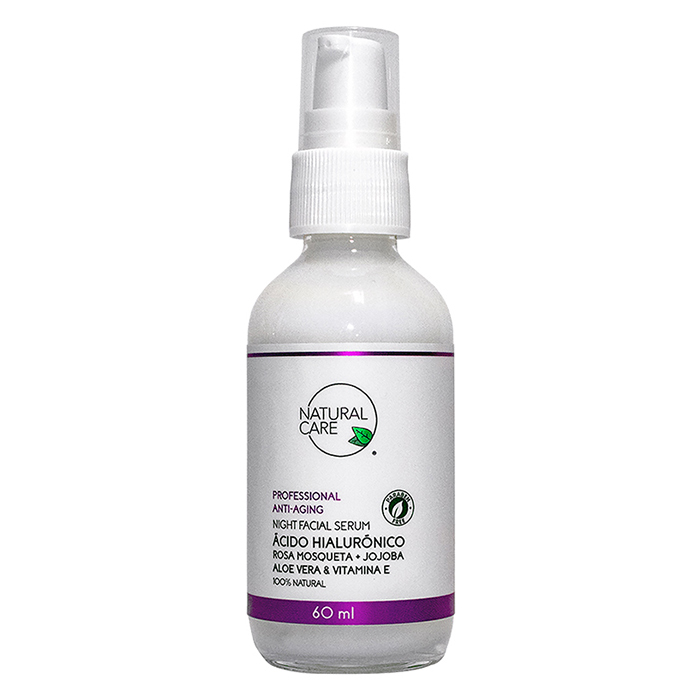 Suero Facial Con Acido Hialurónico, Aloe Vera, Vitamina E