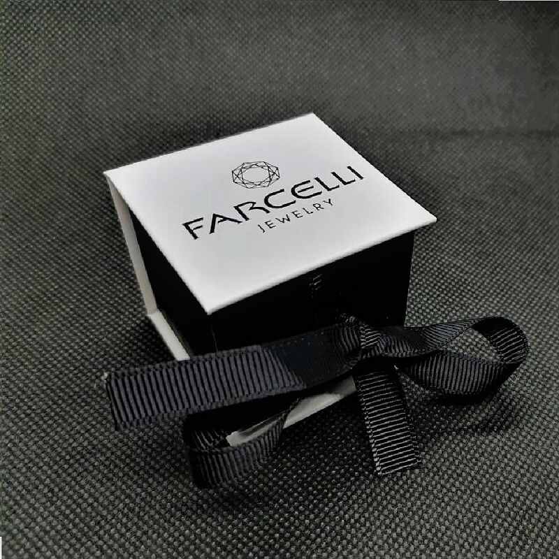 Set Libelula con Cristales Swarovski Baño Rodio Farcelli Jewelry INCLUYE CAJA PARA REGALO