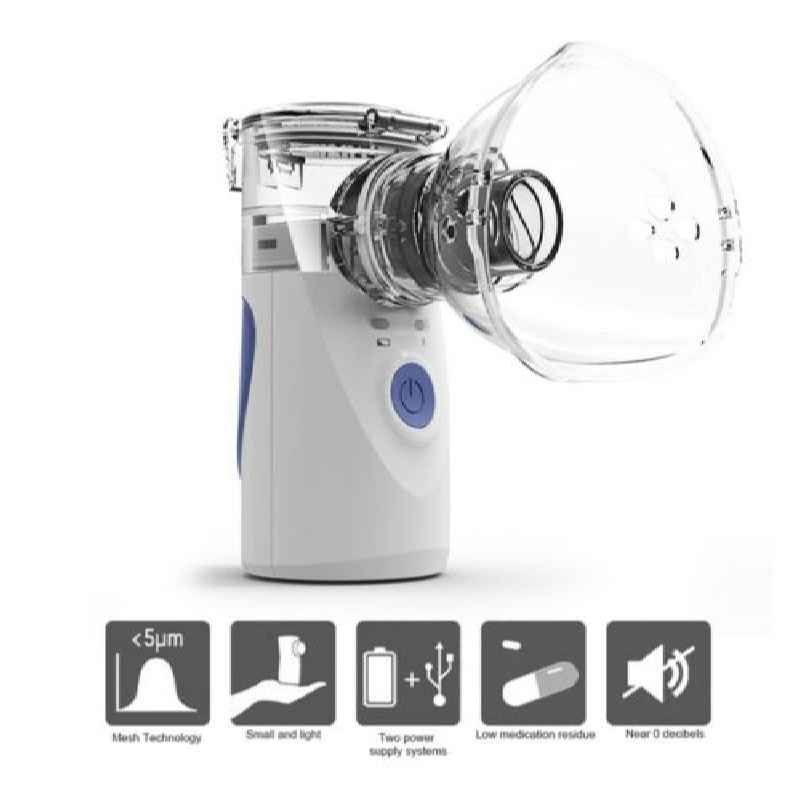 Nebulizador Portatil De Mano Mini Nebulizador Portatil De Mano Uso Facil De Inhalacion Niños y Adultos